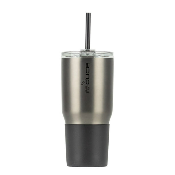 A Perfect Water & Coffee Travel Mug For the Office REDUCE COLD-1 Tumbler 34oz Stainless Steel Insulated Tumbler With Straw & Lid Reduce Insulated Tumbler Keeps Drinks Hot & Cold Car & Home 